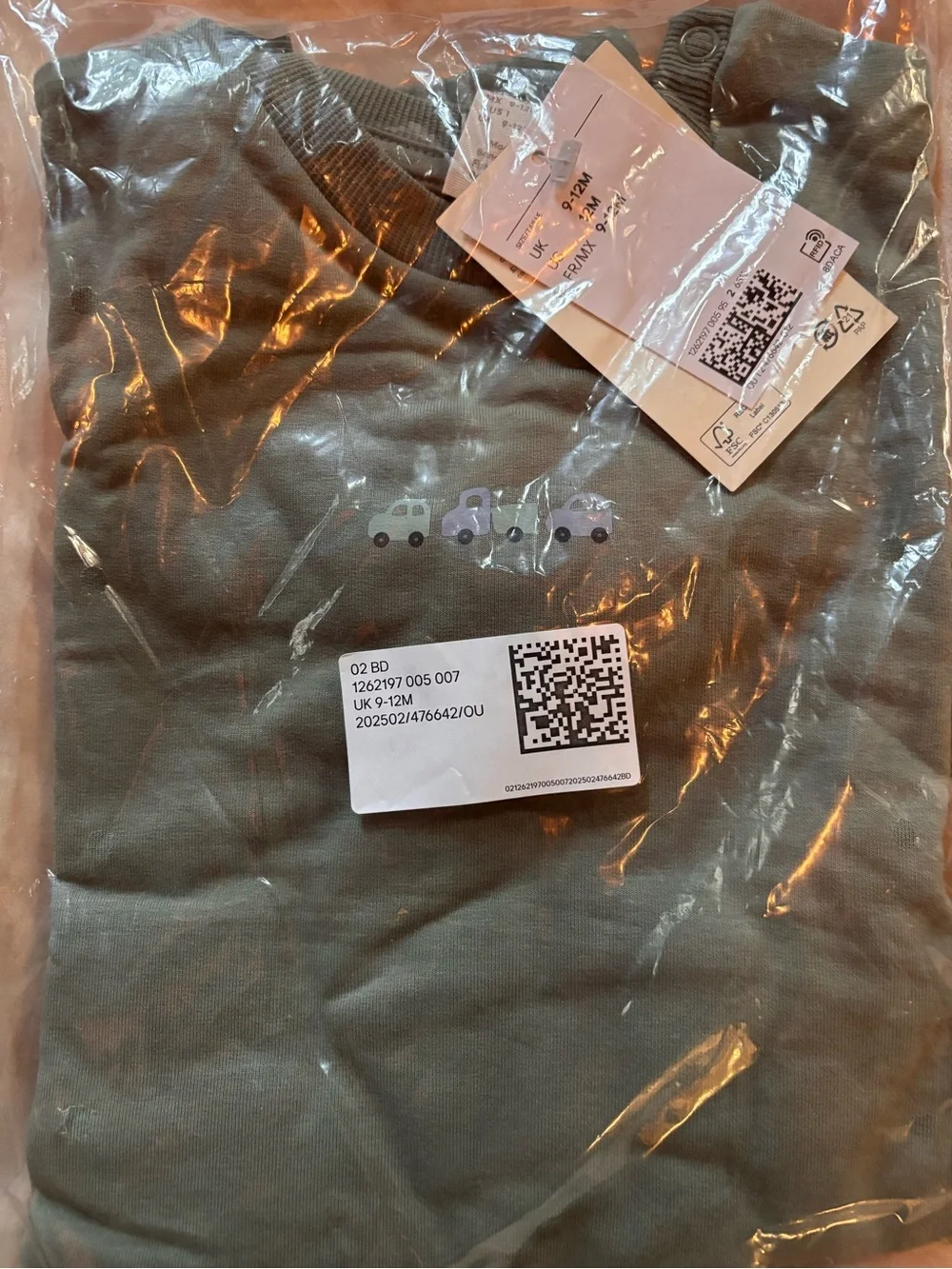 H&M Beige, Navy & Light Gray organic cotton bundle fall clothes ! All nwt 6-9m